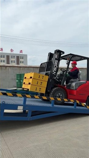 🚜SECSUN 3 Ton Electric Forklift Load & Ramp Test