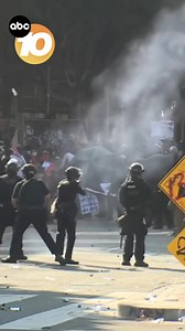 219 reactions · 33 shares | It was a tense weekend in Los Angeles as immigration protesters clashed with ICE agents and local law enforcement. ABC 10News reporter @aracusin and photojournalist Steve Reusch bring you the sights and sounds as demonstrations escalated over the past three days. | 10News – ABC San Diego KGTV | Facebook
