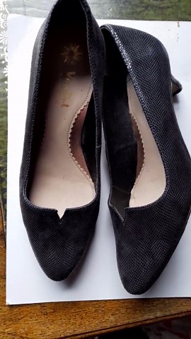 2000s Black Court Shoes by Van Dal Small Uk 5 - Etsy Australia