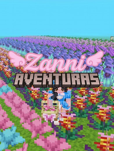 Zanni Aventuras: 9,296 Flores en Minecraft