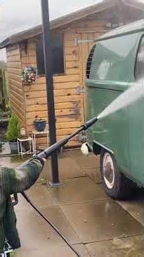 Vw camper van wash