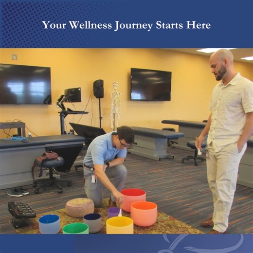 🌿✨ On May 15, VCOM-Auburn hosted an incredible Via Wellness event featuring a soothing Sound Bath session! 🧘‍♂️🔔 This unique experience offered our medical students a chance to unwind, de-stress, and rejuvenate amidst their demanding schedules. Sound baths, through the use of harmonic vibrations from gongs, singing bowls, and other instruments, offer numerous benefits including: Stress Reduction: The calming sounds help to lower cortisol levels, easing the mind and body. Enhanced Focus: Regul