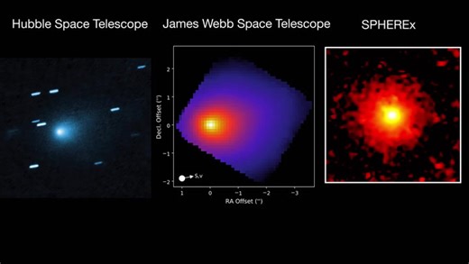 Interstellar comet 3I⧸ATLAS spotted by NASA spacecraft during Mars approach