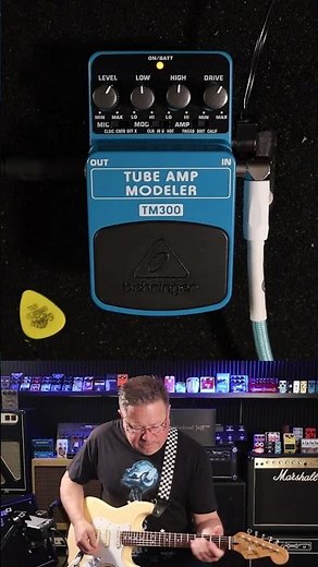 Jamming with the Behringer TM300 Tube Amp Modeler 1