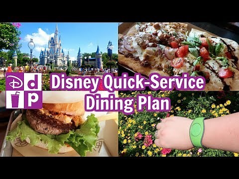 Disney Dining Plan In Detail | Quick service