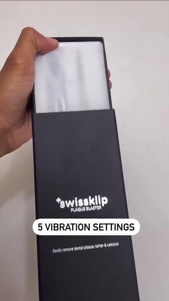 Check out our Plaque Blaster up close! #teeth #teethcare #teethcleaning #teethtok #fyp #Plaque #Dental #Dentist #SwissKlip