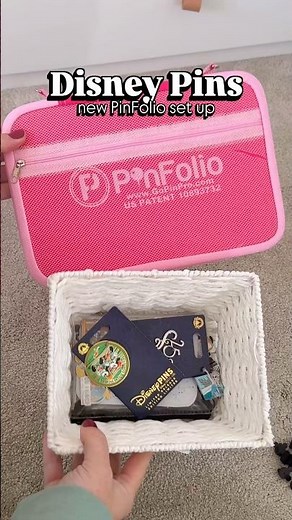 trading Disney pins 💖 pinfolio set-up for parks 🏰