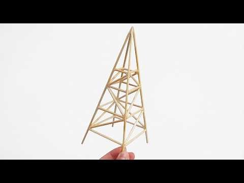 Como Fazer Torre com Palitos de Churrasco