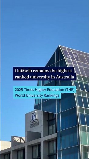 University of Melbourne ranked 39 in world by Times Higher Education