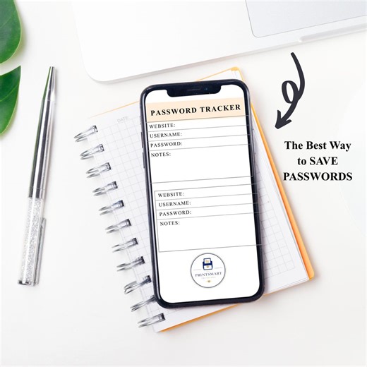Password Tracker Printable, Password Log, Password Keeper, Password Organizer, A4 & A5 Letter, Instant Download PDF, Easy Password Tracker - Etsy