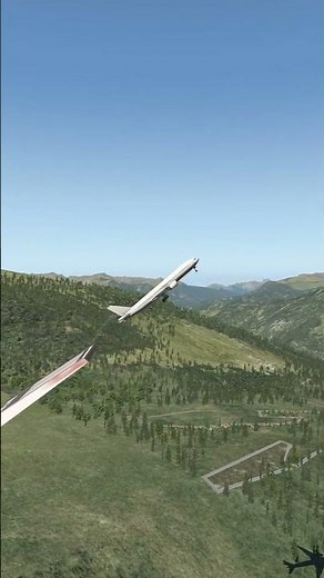 There is no need to increase the throttle for takeoff, simulated