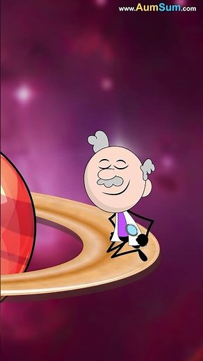 Why does Saturn have Rings? | #chumpum #kids #shorts #space