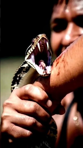 Snake Bite Explained: How Dangerous Is This Venom Attack?😯 #facts