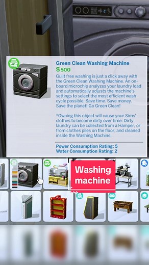 The Ultimate Guide to Washing Machines in Sims 4