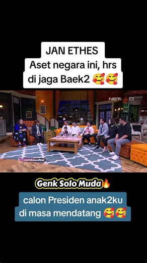 Jan Ethes: Cerita Lucu Momen Kecilnya di Talkshow