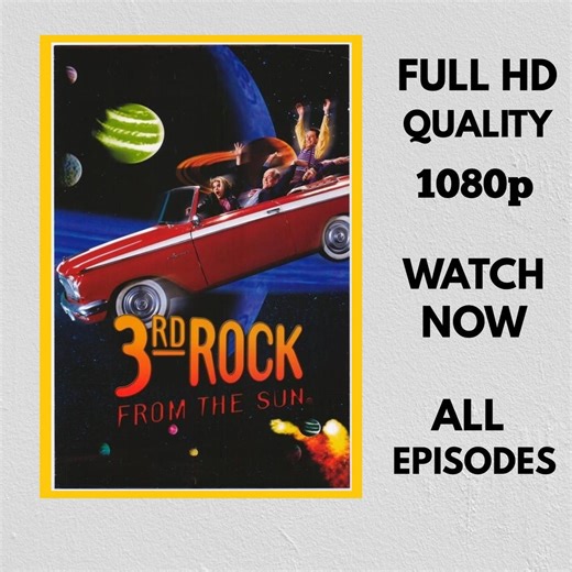 3rd Rock From the Sun (1996) – Complete Series – Digital Collection – Classic TV Sitcom – Full HD 1080p - Etsy