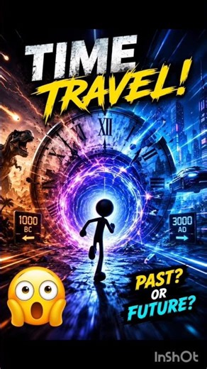 “What if you could travel through time? ⏳⚡”