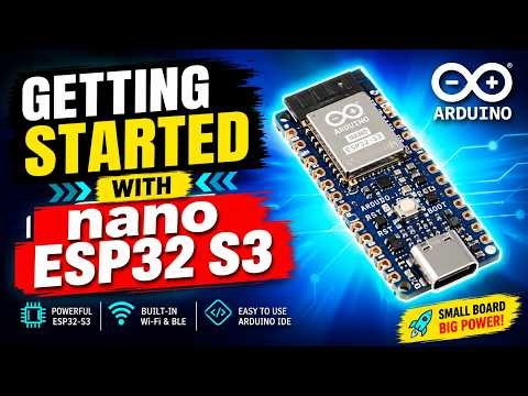 Best wifi and Bluetooth BLE Microcontroller Arduino NANO ESP32 #arduino