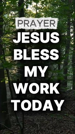 Jesus, Bless My Work Today—A Prayer for Favor 🙏#PrayerForWork #JesusBlessMyWork #ChristianPrayer