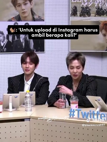 malunya gemes banget bang🤭 #exo #weareoneexo #xiumin #suho #baekhyun