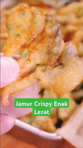 Recipe for How to Cook Delicious Crispy Fried Mushrooms #food #cooking