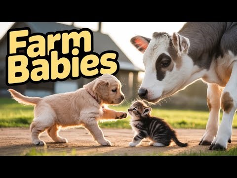 Meet the Cutest Baby Animals on the Farm!