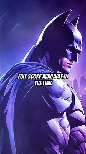 Original Batman Score | Full video in the Link