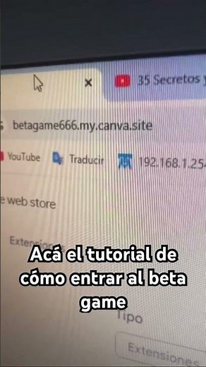 Tutorial on how to enter the beta game