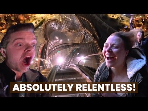 Riding a CRAZY Fast Paced Wooden Coaster at Six Flags Qiddiya! Colossus On-Ride Reaction!
