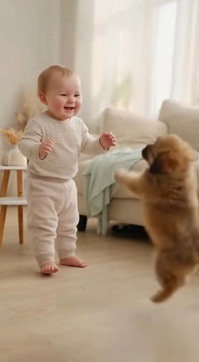 “Baby vs Puppy Dance Battle 🕺🐶🔥” #funnydogs #puppyplay #cutebabies #dogsoftiktok #babyanddog #viralvideo #doglovers #familyfun #puppyrace #foryoupage #reelsviral | Top Dog Daily