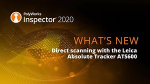 Leverage the direct scanning capabilities of the Leica Absolute Tracker ATS600 with #PolyWorksMS2020 to quickly scan multiple regions, cross-sections, and comparison points. #Universality Learn more about all the new features https://bit.ly/2MRjPZi | InnovMetric
