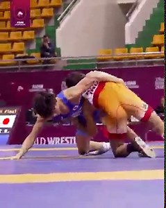 530K views · 7.4K reactions | Ravi KUMAR  faced tough competition from Rikuto ARAI  but ultimately overpowered him for a 15-4 technical fall at 57kg #WrestleUlaanbaatar | United World Wrestling | Facebook