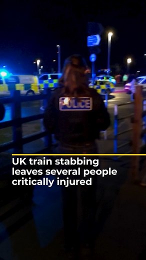 Eyewitnesses have described scenes of panic during a stabbing attack on a train in Cambridgeshire en route to London which injured at least 10 people, nine with life-threatening wounds. Two suspects have been arrested as UK police investigate the motive. | Al Jazeera English
