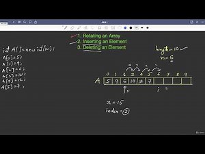 9.4 : Student Challenge — Rotation of Array — [Abdul Bari] Java Course