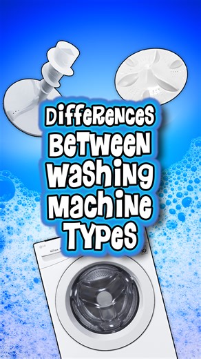 The major differences between the three most common washing machine types in the U.S.--the full-length version, now in vertical form! But trust me, it looks much better in its original, horizontal format (available on my YT channel!). #laundry #WashingMachine #agitator #impeller #FrontLoad | Renae the Appliance Repair Tech / renduh