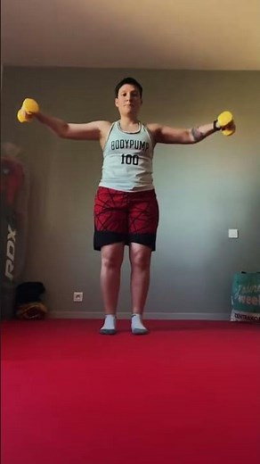 Exercices avec des haltères