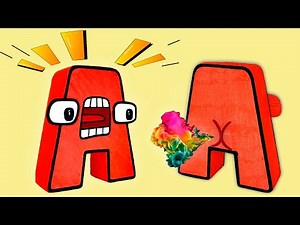 Paper Alphabet Lore A | Adventures of A