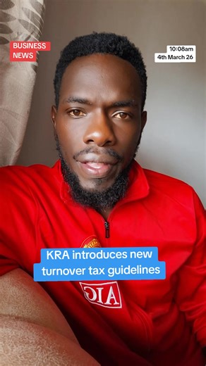 The Kenya Revenue Authority introduces daily turnover tax payments for small scale traders on Kenya