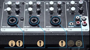 LD Systems MIX6AG2 Stinger 6.5-Inch Active PA Speaker with Integrated 4-Channel Mixer