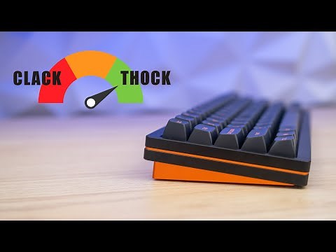 YOU Make Your Keyboard Clack or Thock - Featuring Wind X65