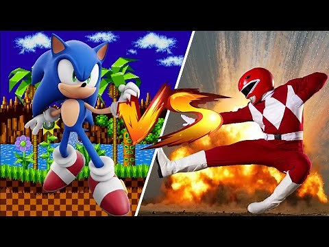 Sonic FIGHTS a Power Ranger! (This Game Is INSANE) 💥