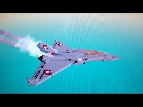 Flying Dassault Rafale Fighter Jet in Trailmakers