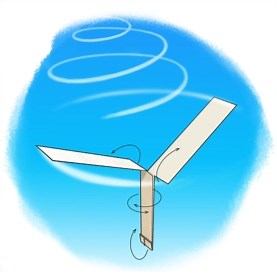 How to Make a Whirlybird from Paper #makereducation