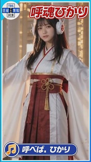 【呼魂ひかり】AI演歌歌手♪「呼べば、ひかり」MV解禁 #shorts #呼魂ひかり #AI演歌歌手 #NEOこぶし #TBS #芸能 #エンタメ