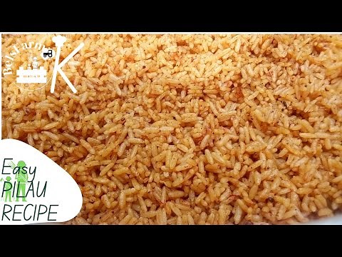 Easy PILAU without MEAT | PILAU BUBU | RICE has Never tasted this good before