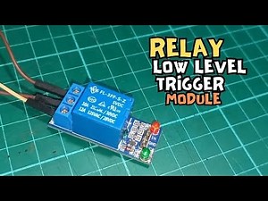 Relay One Channel_ Low Level Trigger Module