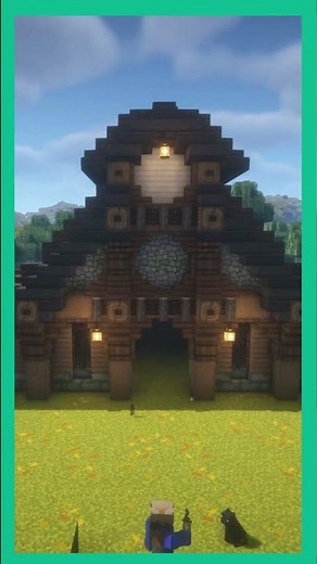 Minecraft Speed Build | Large Animal Stable 🐴 (Full Tutorial in Description)