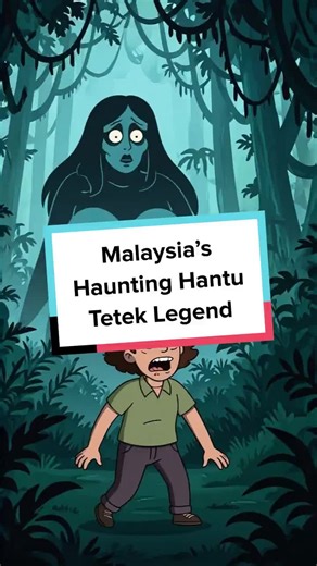 Deep in Malaysian forests lurks the Hantu Tetek—a ghost with chilling origins. Dare to uncover the truth? #UrbanLegends #Malaysia #GhostStories #Folklore #Horror #Mythology