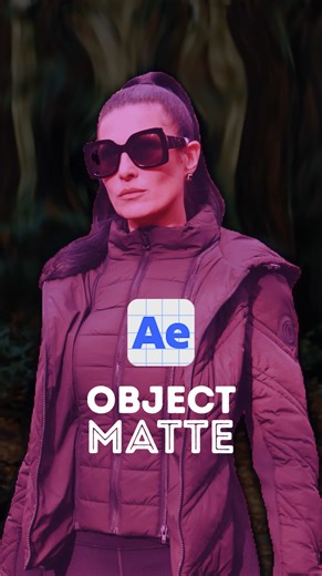 Check out how I made this trippy forest scene using the new Object Matte feature in After Effects Beta! This feature enables a single click subject selection. Follow me for more tips! #aftereffectsedit #aftereffectstutorial #motiondesign
