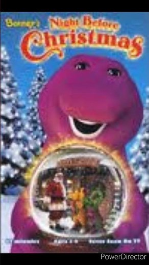 barney night before Christmas